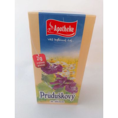 Apotheke Průduškový čaj 20 x 2 g – Zboží Dáma