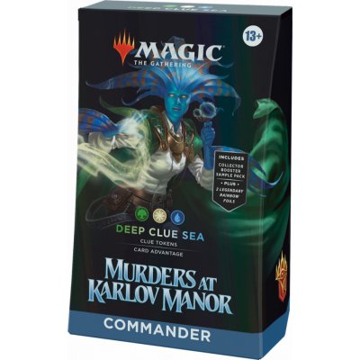 Wizards of the Coast Magic The Gathering Murders at Karlov Manor Deep Clue Sea Commander Deck – Zboží Mobilmania