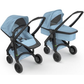 GreenTom Upp Limited 2017 Carrycot+Reversible Sky/bílý podvozek