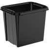 Úložný box Siguro Pro Box Recycled 53 l 39,5 x 44 x 51 cm černý