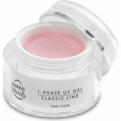 NANI UV gel Classic Line - Clear Pink 5 ml – Zboží Dáma