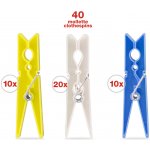 Beper C206UTI004 kolíčky na prádlo 40ks – Zboží Dáma