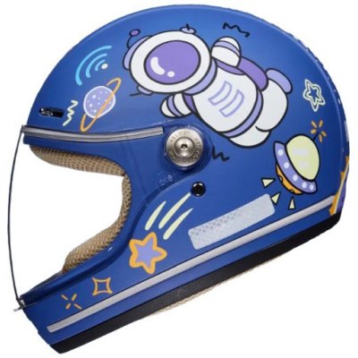 Dětská helma na elektrokoloběžku a kolo (46–52 cm) (Astronaut) – Zboží Živě