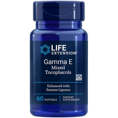 Life Extension Gamma E Mixed Tocopherols 60 gelové tablety – Hledejceny.cz