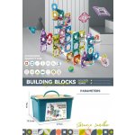 Mamido Magnetická kuličková dráha 126 ks – Zboží Dáma