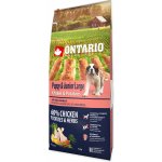 Ontario Puppy & Junior Large Chicken & Potatoes & Herbs 12 kg – Sleviste.cz