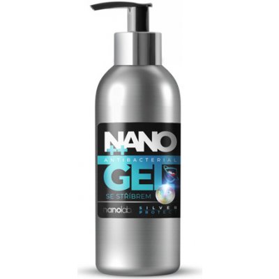 Nanolab Nano dezinfekční gel se stříbrem 180 ml