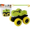 Auta, bagry, technika Lean Toys Tyrannosaurus Rex Vehicle Friction Drive Green