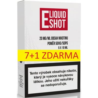 EXPRAN GmbH Booster báze Shot Fifty 50PG/50VG 20mg 5x10ml – Zboží Mobilmania