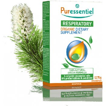 Puressentiel Kapsle pro lepší dýchání a obranyschopnost 30 kapslí