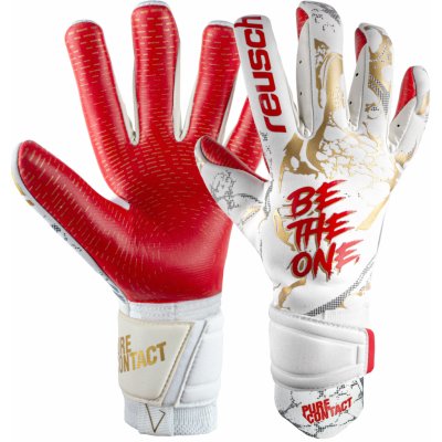 Reusch Pure Contact Gold X GluePrint bílá/červená/zlatá