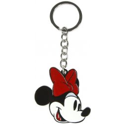 Přívěsek na klíče Disney Metal Keychain Minnie Mouse Face přívěsky na klíče  - Nejlepší Ceny.cz