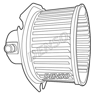 DENSO vnitřní ventilátor DEA43002 – Zboží Mobilmania