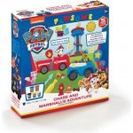Paw Patrol Modelína Dobrodružná hrací sada Chase a Marshall – Zboží Dáma