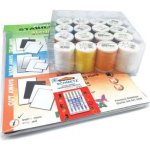 Startovací SET podkladových materiálů a nití pro vyšívání Madeira – Zboží Dáma