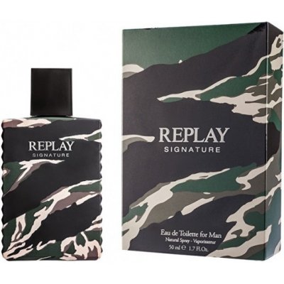 Replay Signature toaletní voda pánská 50 ml – Hledejceny.cz