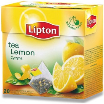 Lipton Lemon 20 pyramidových sáčků