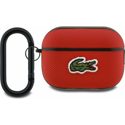 Lacoste Petit Pique Pouzdro s Croc Logem pro AirPods Pro 2 Červené LCAP2PVCR – Hledejceny.cz