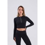 Crop top na krasobruslení Intermezzo 6659 černá – Zboží Mobilmania