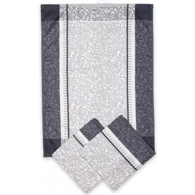 Tegatex ornamenty 50x70 cm 3 ks šedá – Sleviste.cz