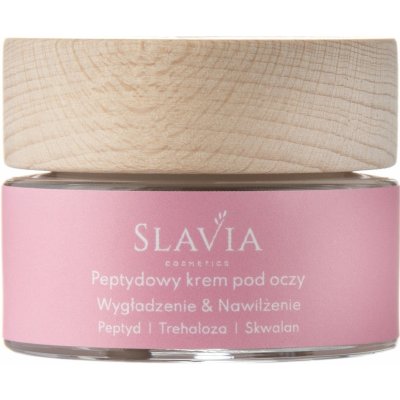 Slavia Cosmetics vyhlazující a hydratační oční krém s peptidy 30 ml