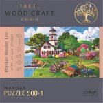 TREFL Wood Craft Origin Letní útočiště 501 dílků – Zbozi.Blesk.cz
