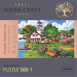 TREFL Wood Craft Origin Letní útočiště 501 dílků