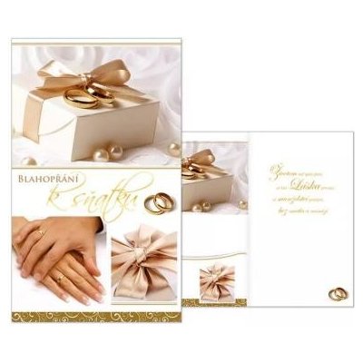 MFP Přání svatební M16 107 W s textem – Hledejceny.cz