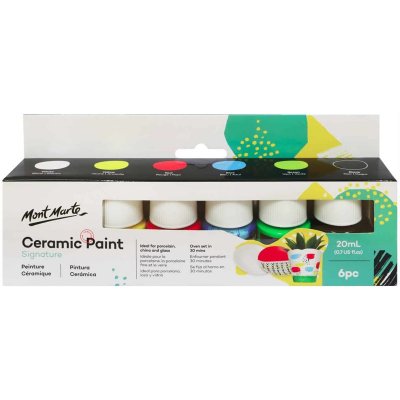 Mont Marte Barvy na sklo a porcelán sada 6x20ml – Hledejceny.cz