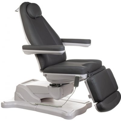 Beauty System Elektrické kosmetické křeslo Mazaro BR-6672 šedé