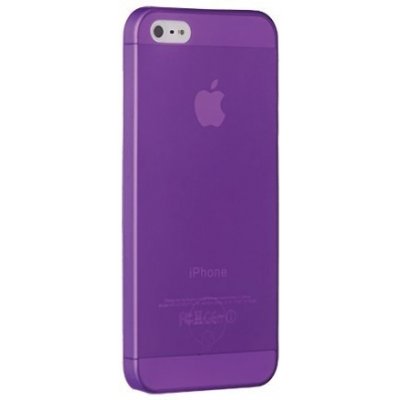Pouzdro Ozaki O!coat 0.3 JELLY Apple iPhone5/5S/SE fialové – Hledejceny.cz