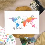Lovelu Fotoalbum Cestovatelské + samolepky – Zboží Živě