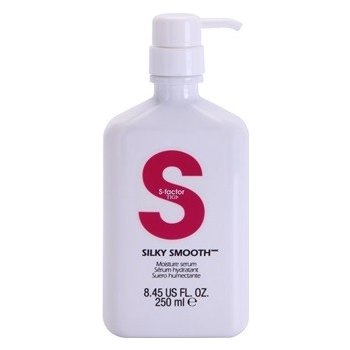 Tigi S-Factor Smoothing hydratační sérum pro tepelnou úpravu vlasů (Silky Smooth) 250 ml