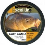 Sema CARP CAMO green 1200 m 0,22 mm 6,1 kg – Sleviste.cz