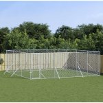 vidaXL Venkovní psí kotec stříbrný 600 x 600 x 200 cm – Hledejceny.cz