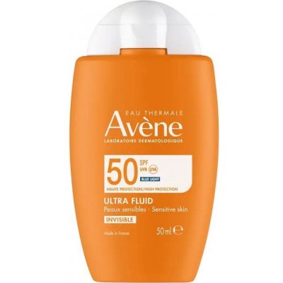 Avène Sun Ultra fluid Invisible SPF50 50 ml – Zboží Dáma