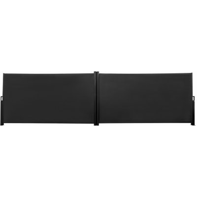 Livarno Home Dvojitá boční markýza, 160 x 600 cm, antracitová – HobbyKompas.cz