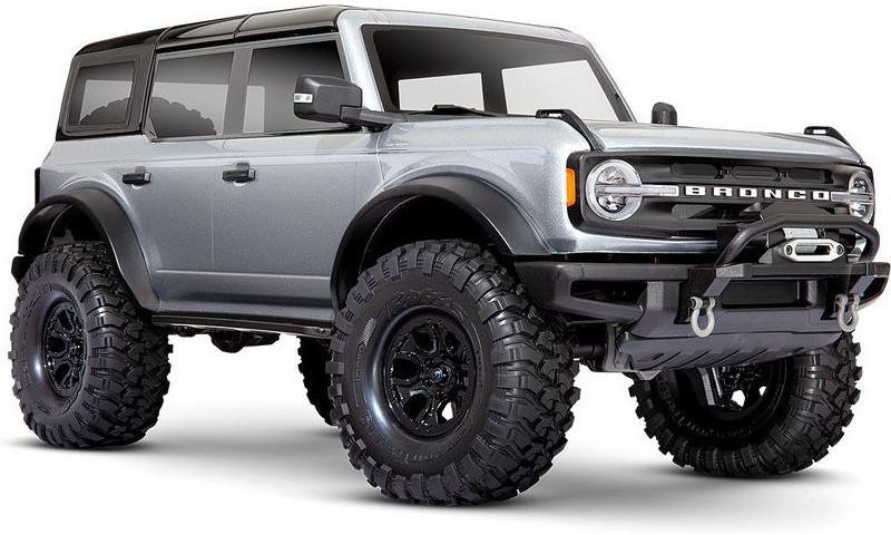 Traxxas TRX-4 Ford Bronco 2021 TQi RTR stříbrná 1:10