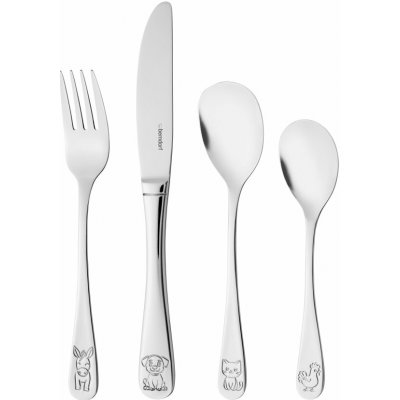 Berndorf-Sandrik DĚTSKÁ 4 ks příborová sada oranžová – Zboží Dáma