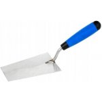 Lžíce nerez štukatérská trapézová,145 x 80 x 55 mm, tl. 1,2 mm, gumová rukojeť MČ – Zboží Mobilmania