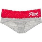 Victoria's Secret klasické kalhotky Lace Trim šedá – Hledejceny.cz