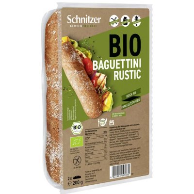 Schnitzer Baguettini Rustic kukuřičné bio 2 x 200 g – Zboží Dáma
