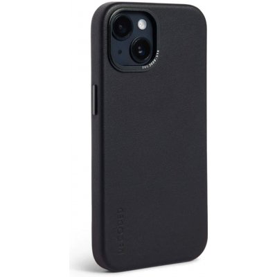 Pouzdro Decoded Leather Backcover MagSafe iPhone 14 Plus - černé