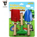 Wiky nářadí zahradní Krtek kov dřevo 3 ks – Zboží Mobilmania