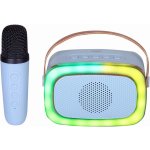 Trevi XR 8A01 modrý karaoke mikrofon s em XR 8A01 B Party – Zbozi.Blesk.cz