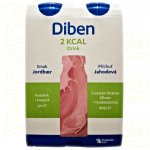 DIBEN 2 KCAL DRINK PŘÍCHUŤ JAHODOVÁ POR SOL 4X200ML – Hledejceny.cz