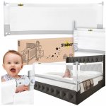 BEZPEČNOSTNÍ ZÁBRADLÍ DĚTSKÉ POSTELE BLOKOVACÍ ZÁBRADLÍ ŠEDÉ 200CM – Hledejceny.cz