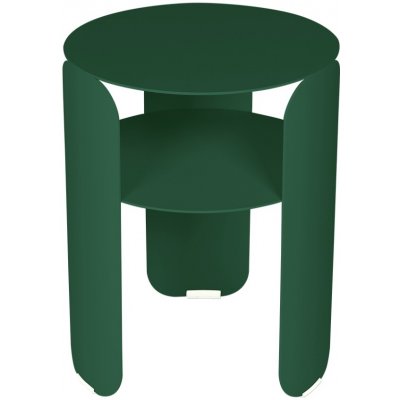 Fermob Bebop 35 cm kovový zahradní odkládací stolek Tmavě zelený – Hledejceny.cz