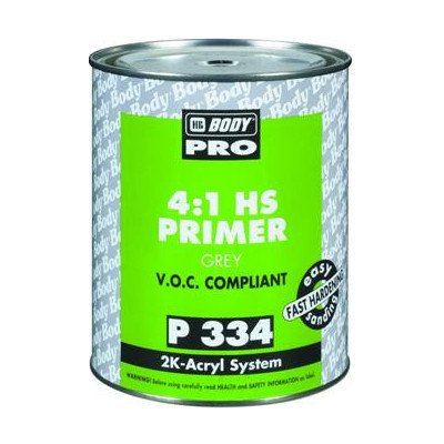 HB BODY PRIMER P334 HS 4: 1 plnič bílý, 1L – Sleviste.cz
