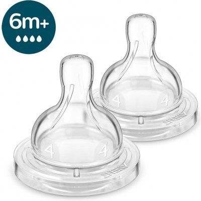 Philips AVENT Savička Anti-colic rychlý průtok 6m+ 2 ks – Zboží Dáma